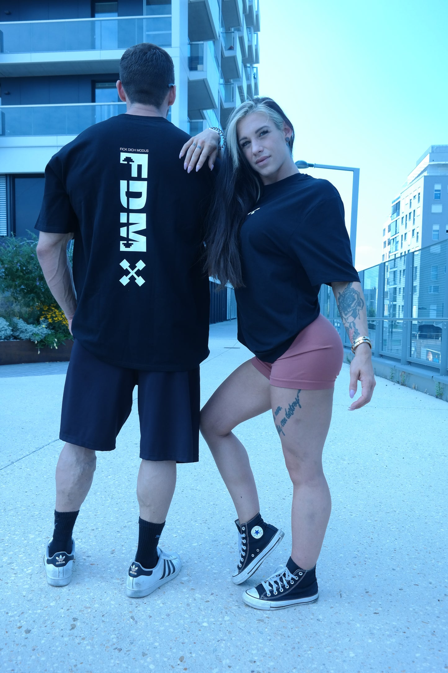 Heavy Oversize Tee Black