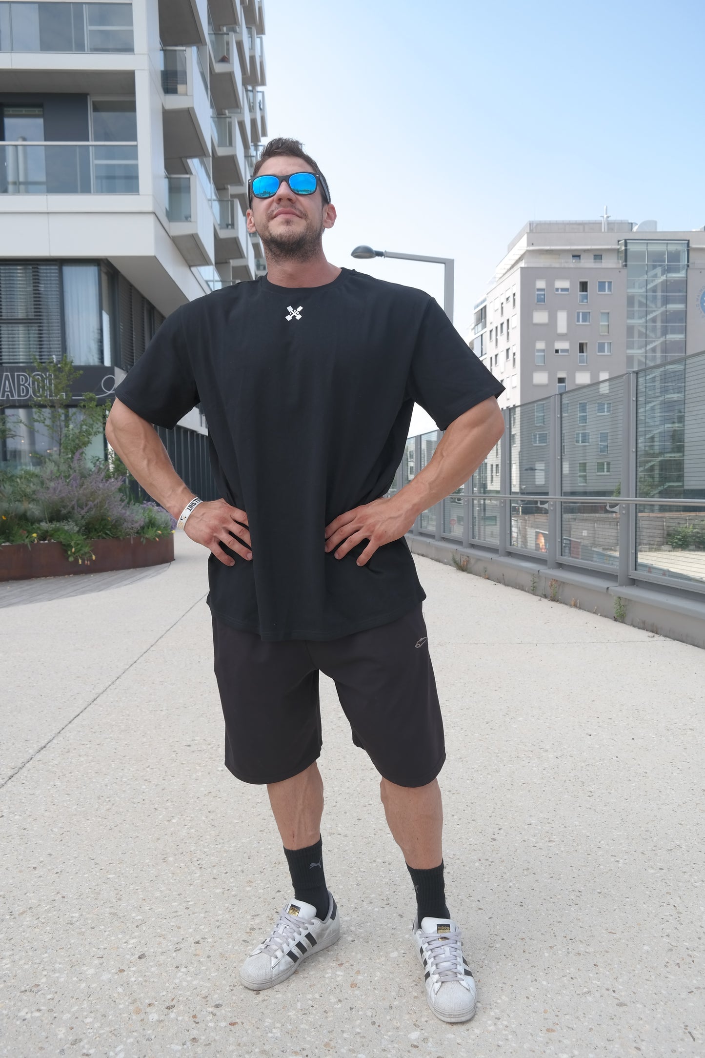 Heavy Oversize Tee Black