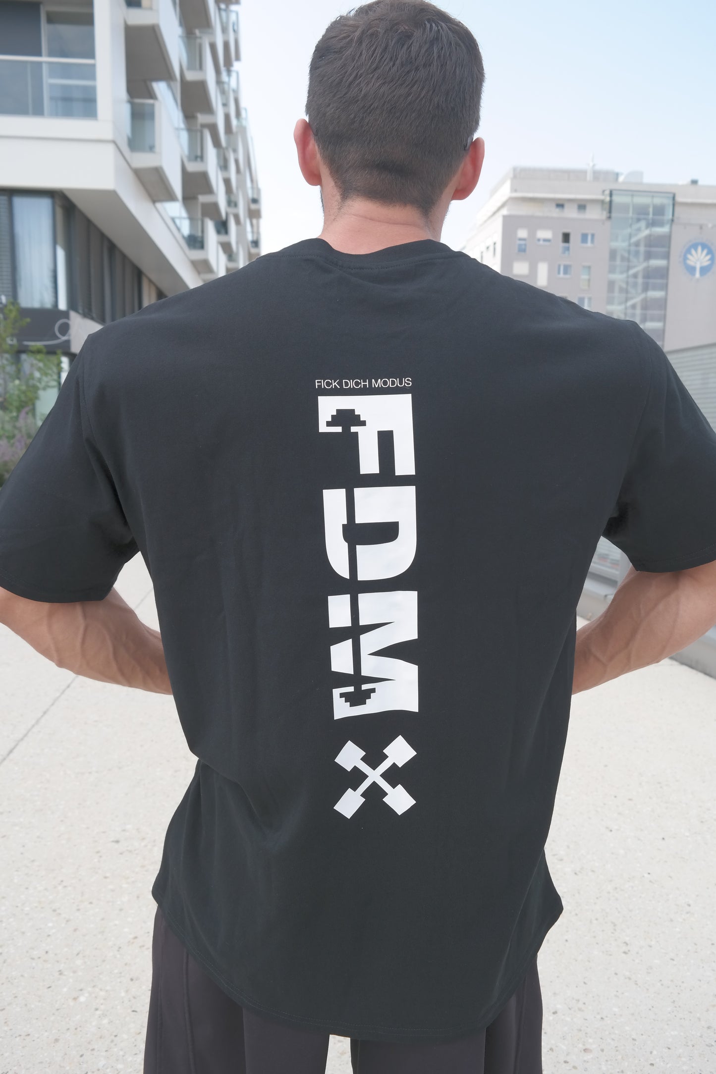 Heavy Oversize Tee Black